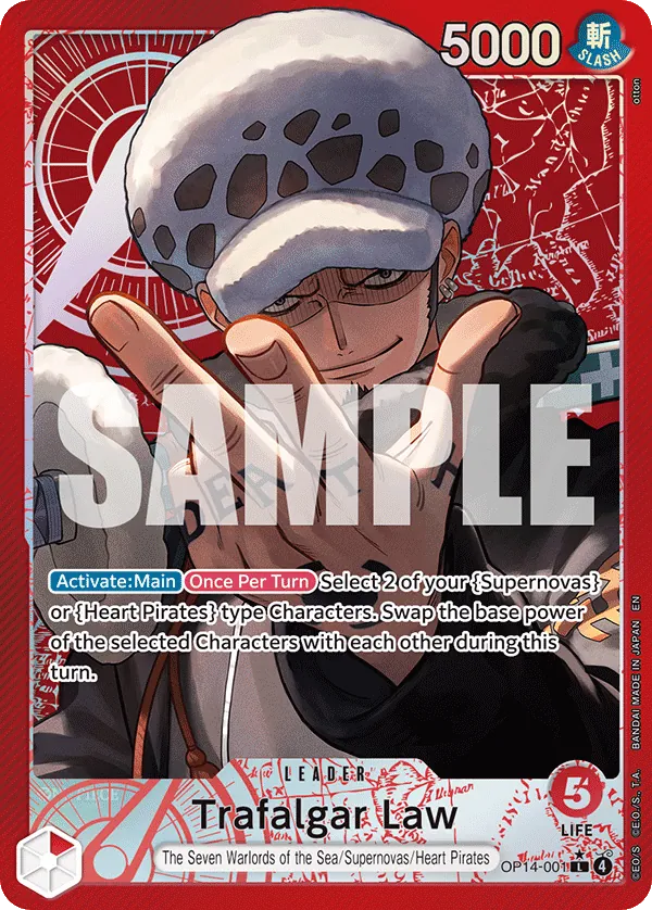 Trafalgar Law leader card